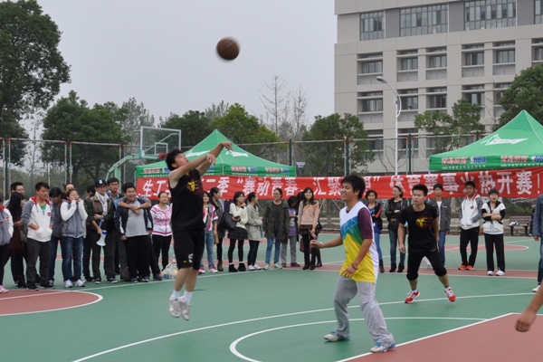 【体育精神】我院举办 “赛动青春，汇聚梦想”篮球赛第二季